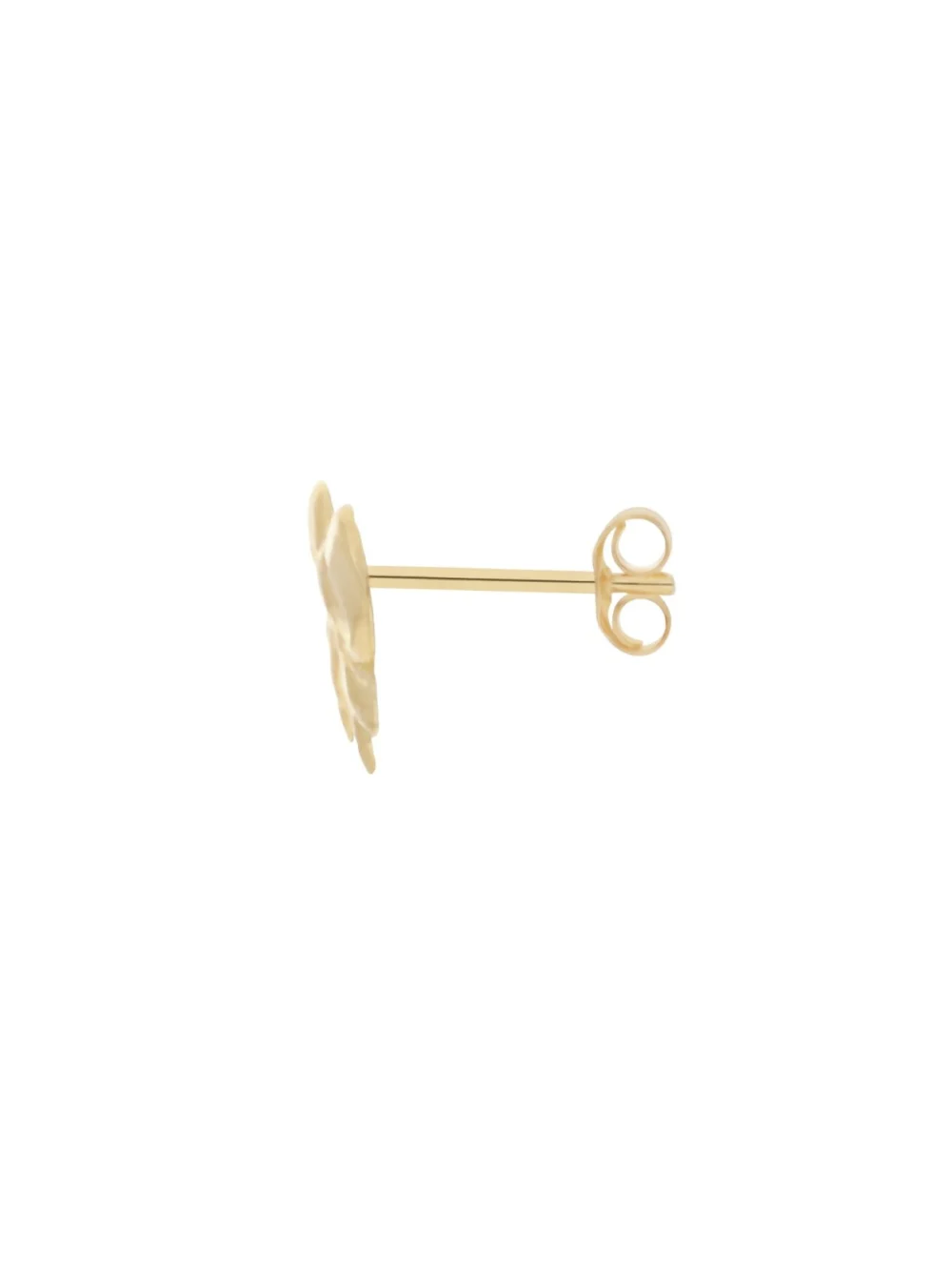 William May 9ct Yellow Gold Bow Stud Earrings, view 2