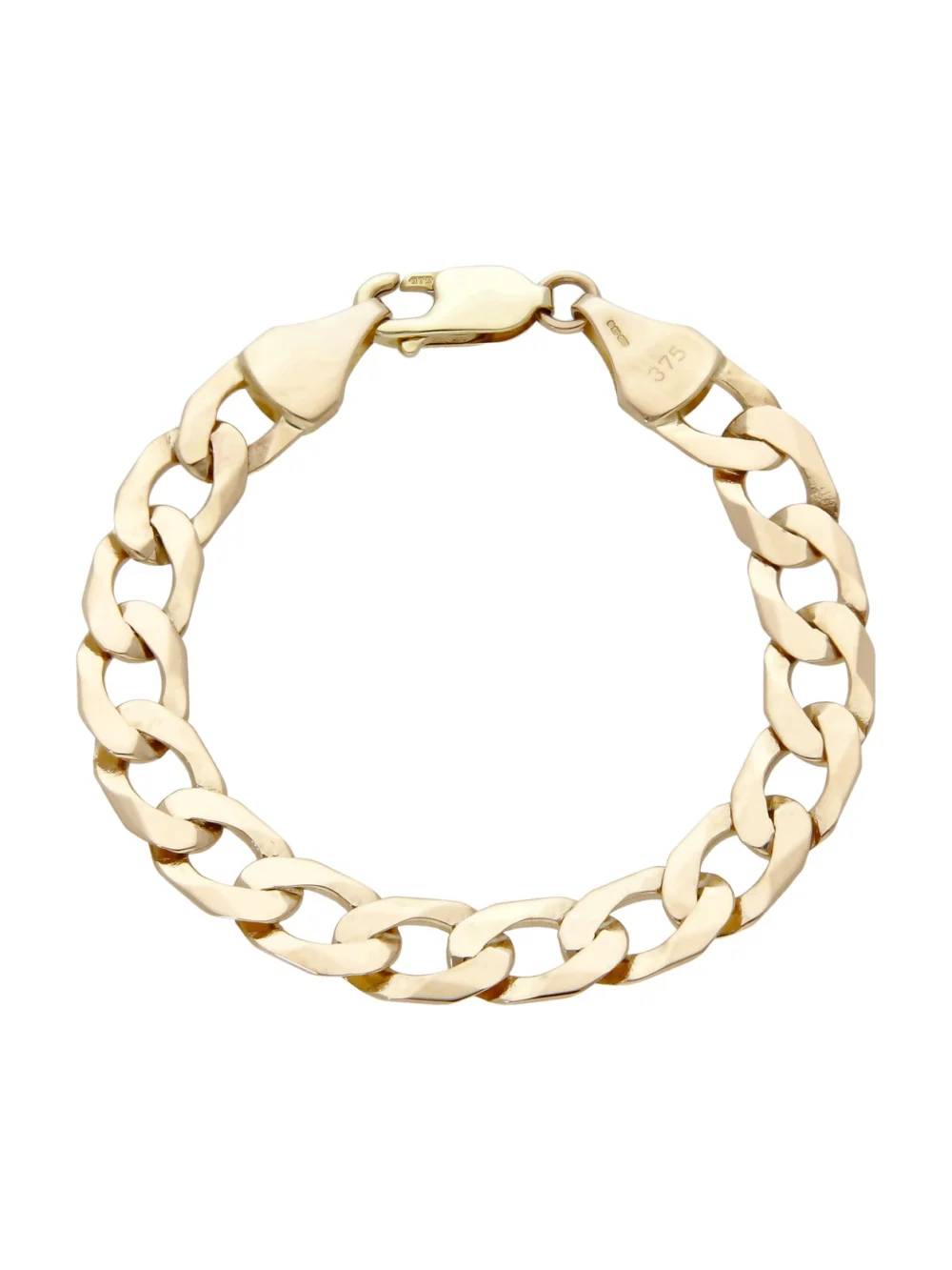 William May 9ct Yellow Gold Childs 6" Curb Bracelet