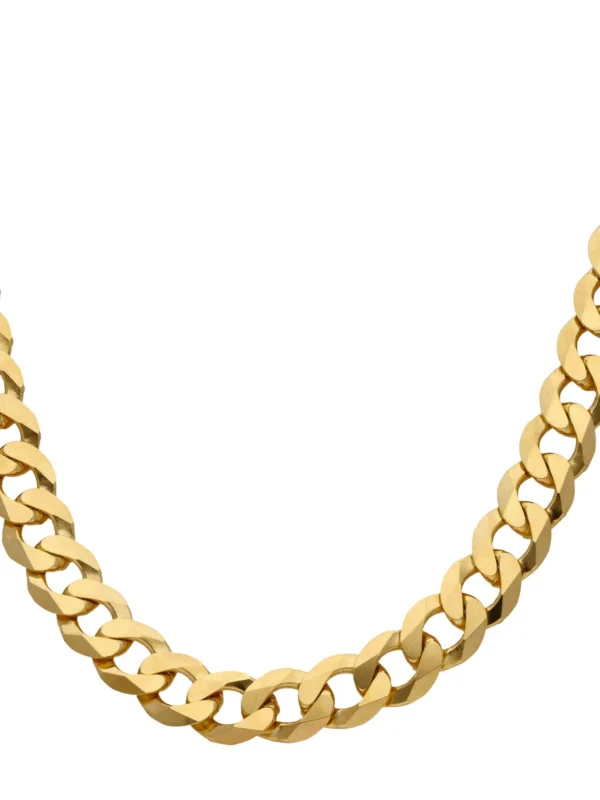 William May 9ct Yellow Gold Heavy Solid 30" Curb Chain Necklace 4.6Oz