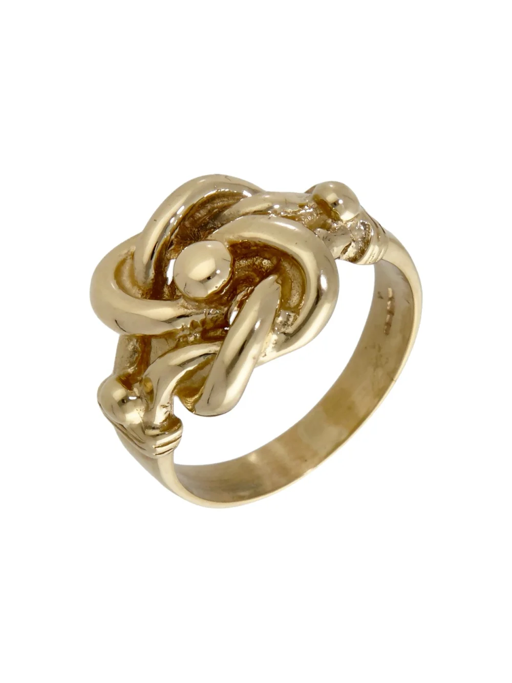 William May 9ct Yellow Gold Knot Ring