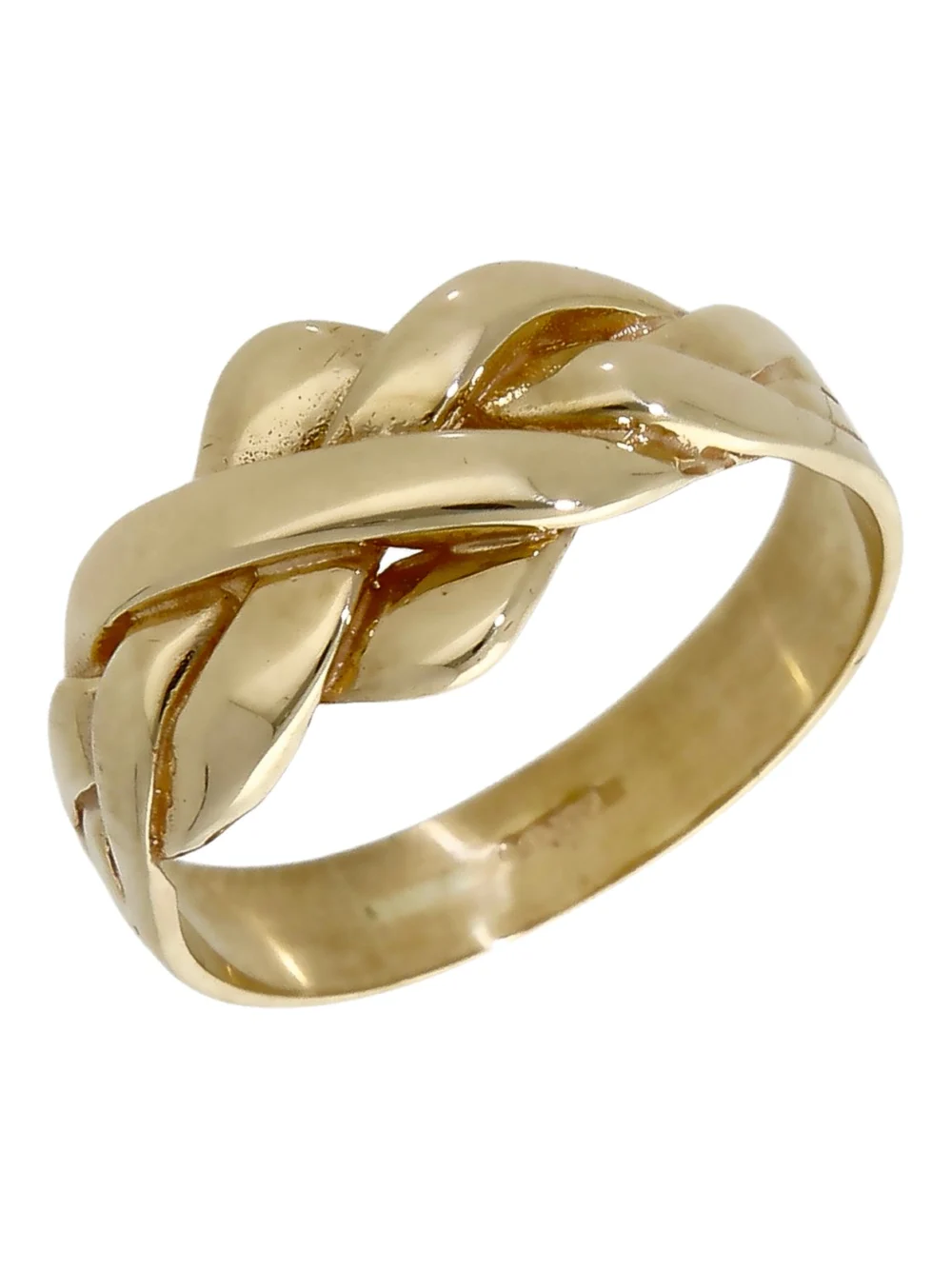 William May 9ct Yellow Gold Puzzle Ring