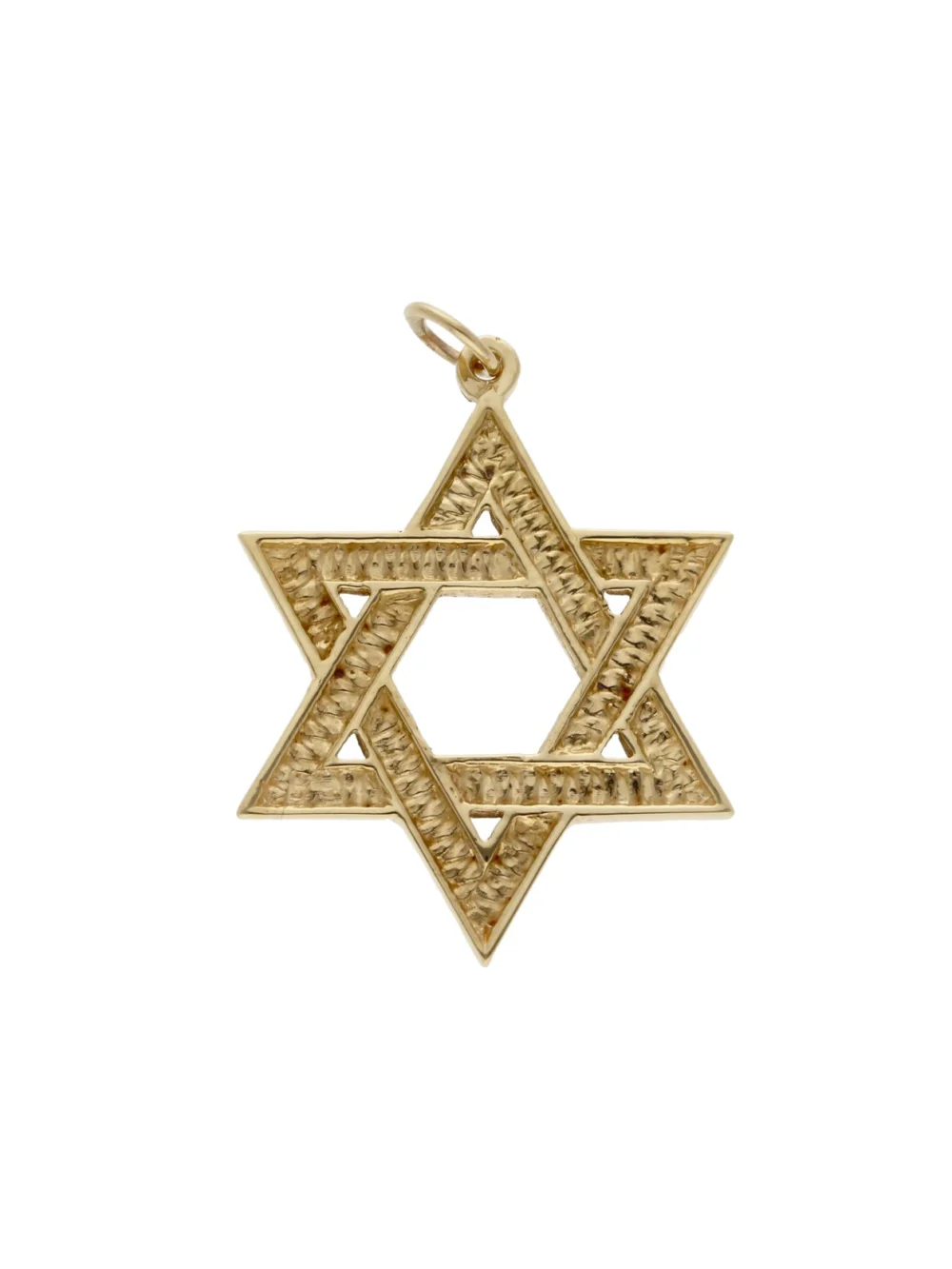 William May 9ct Yellow Gold Star of David Pendant
