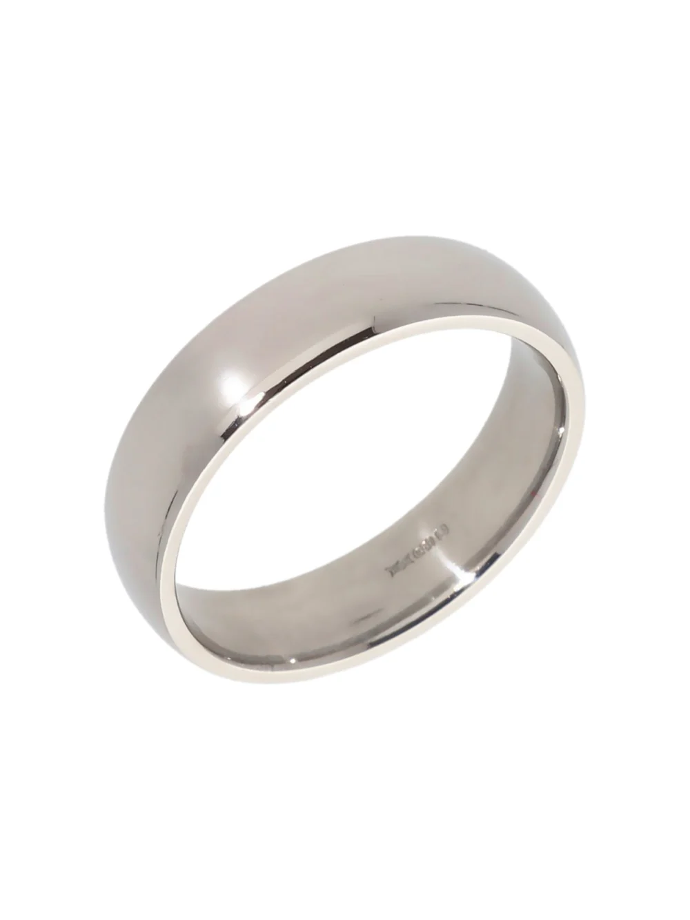 William May Palladium 5mm Wide Wedding Band Ring
