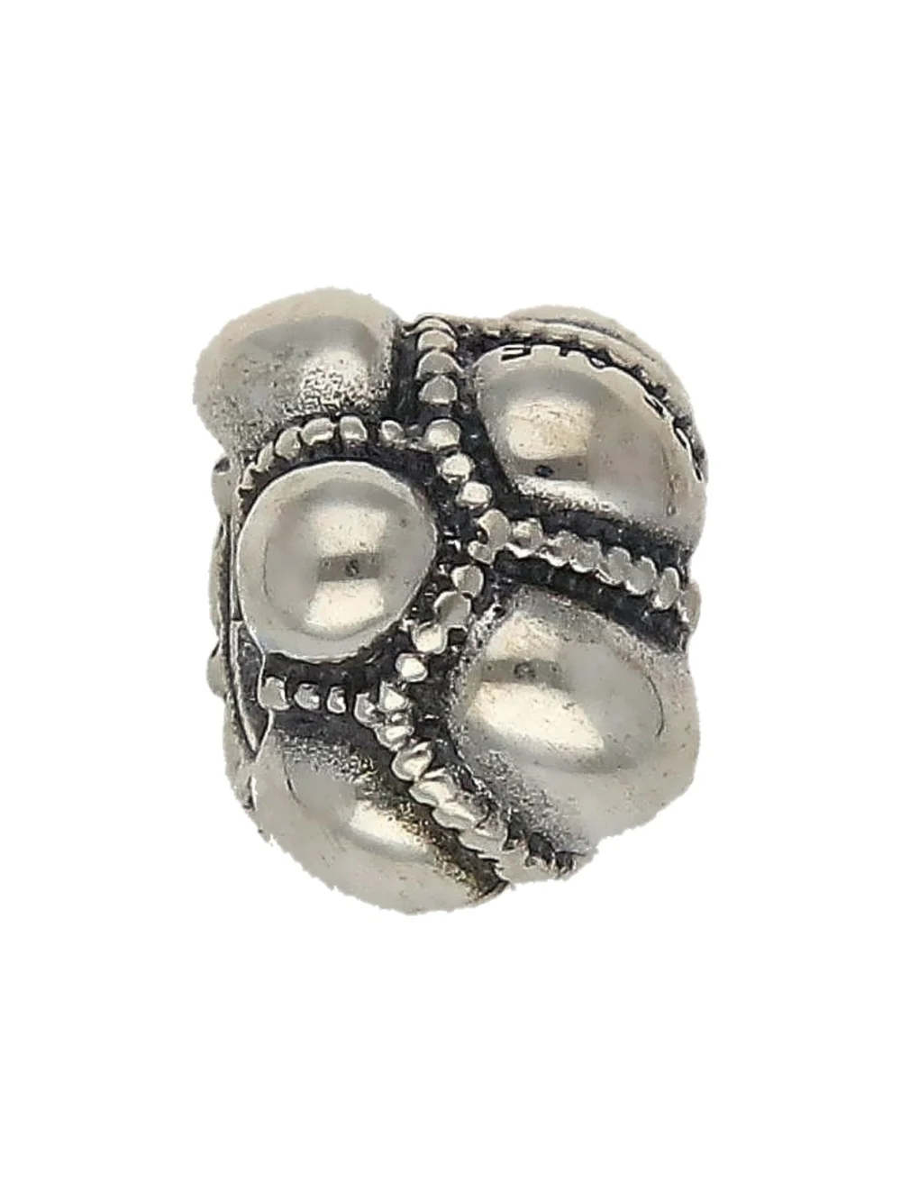 William May Pandora Silver Beaded Bubble Charm