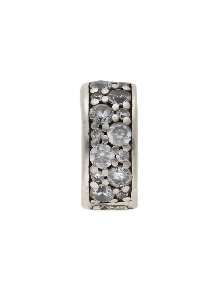 William May Pandora Silver Cubic Zirconia Clip Charm