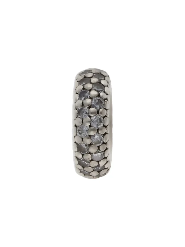 William May Pandora Silver Cubic Zirconia Slim Spacer Charm