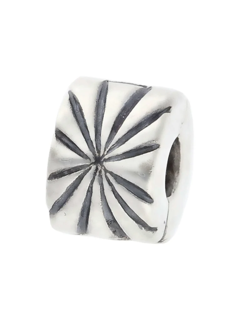 William May Pandora Silver Firework Clip Charm