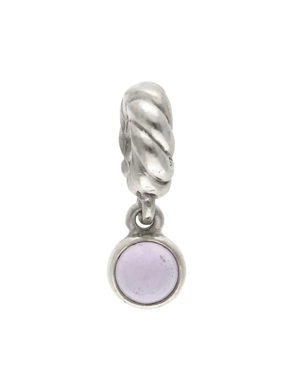 William May Pandora Silver Gemstone Set Dangle Charm
