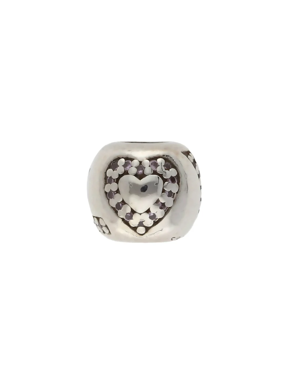 William May Pandora Silver Heart Charm