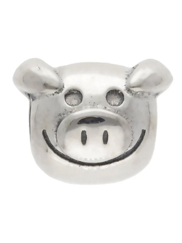 William May Pandora Silver Pig Charm