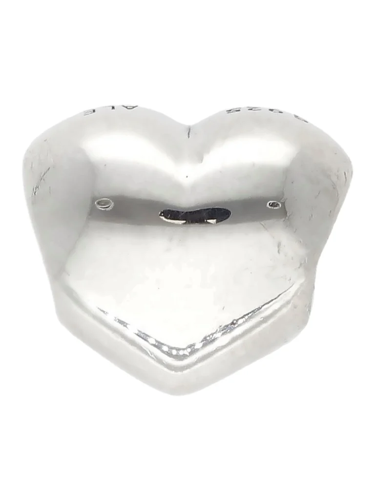 William May Pandora Silver Polished Heart Charm