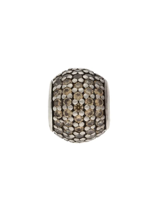 William May Pandora Silver Yellow Cubic Zirconia Charm