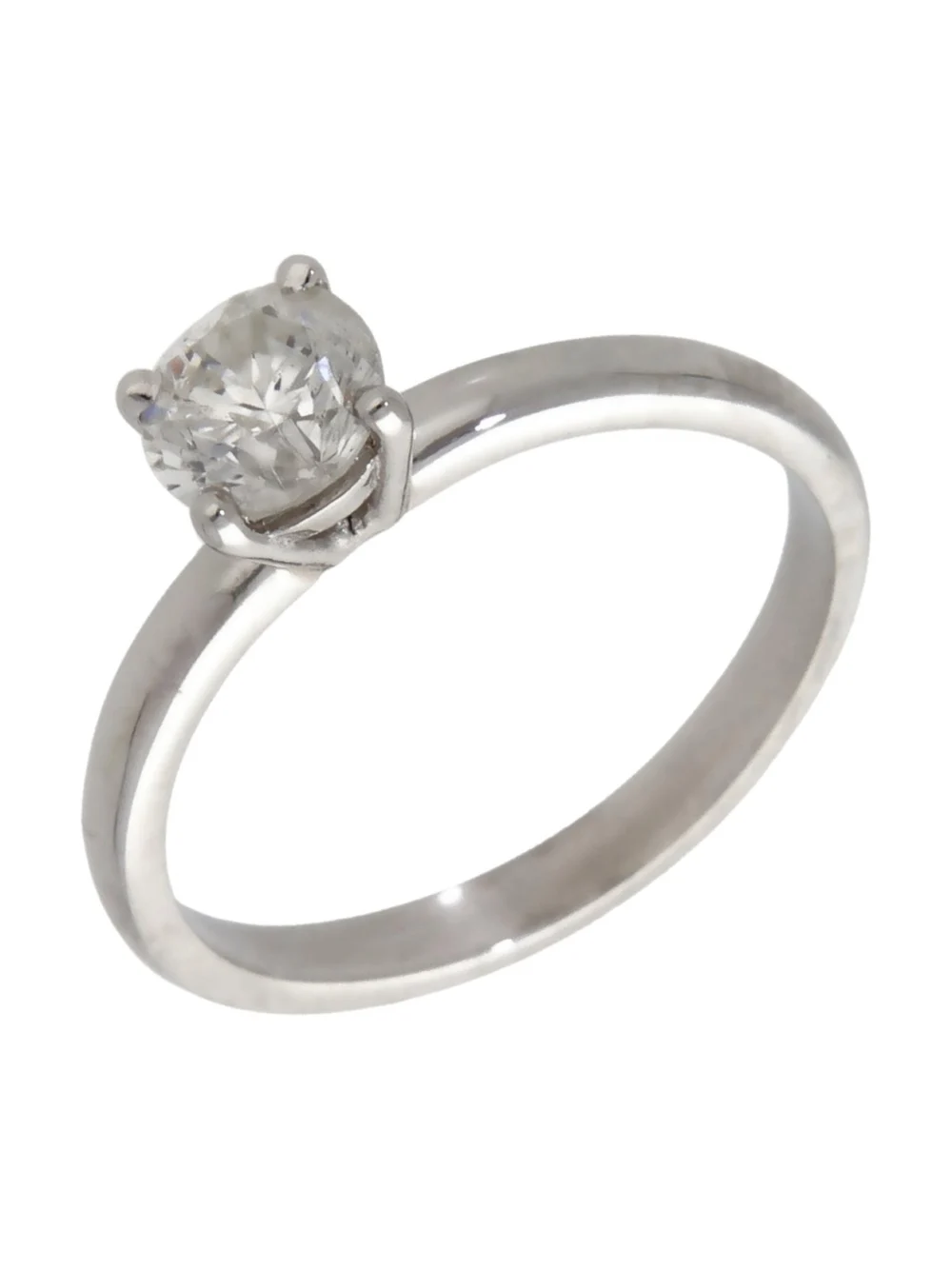 William May Platinum 1.10ct Diamond Solitaire Ring