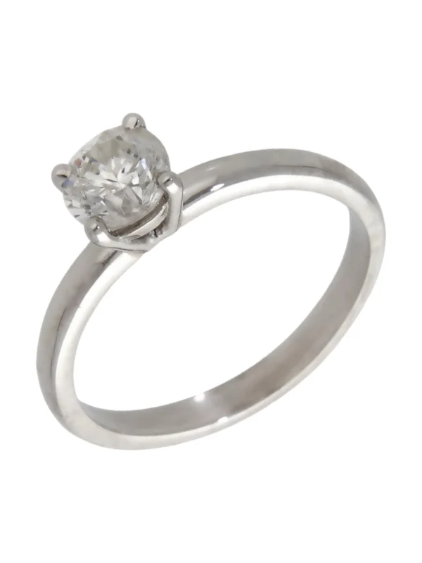 William May Platinum 1.10ct Diamond Solitaire Ring