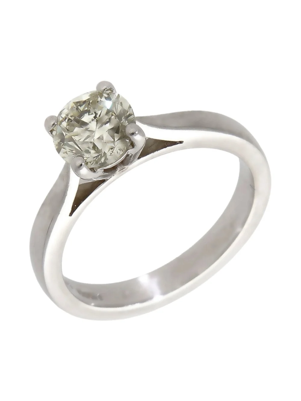 William May Platinum 1.19ct Diamond Solitaire Ring