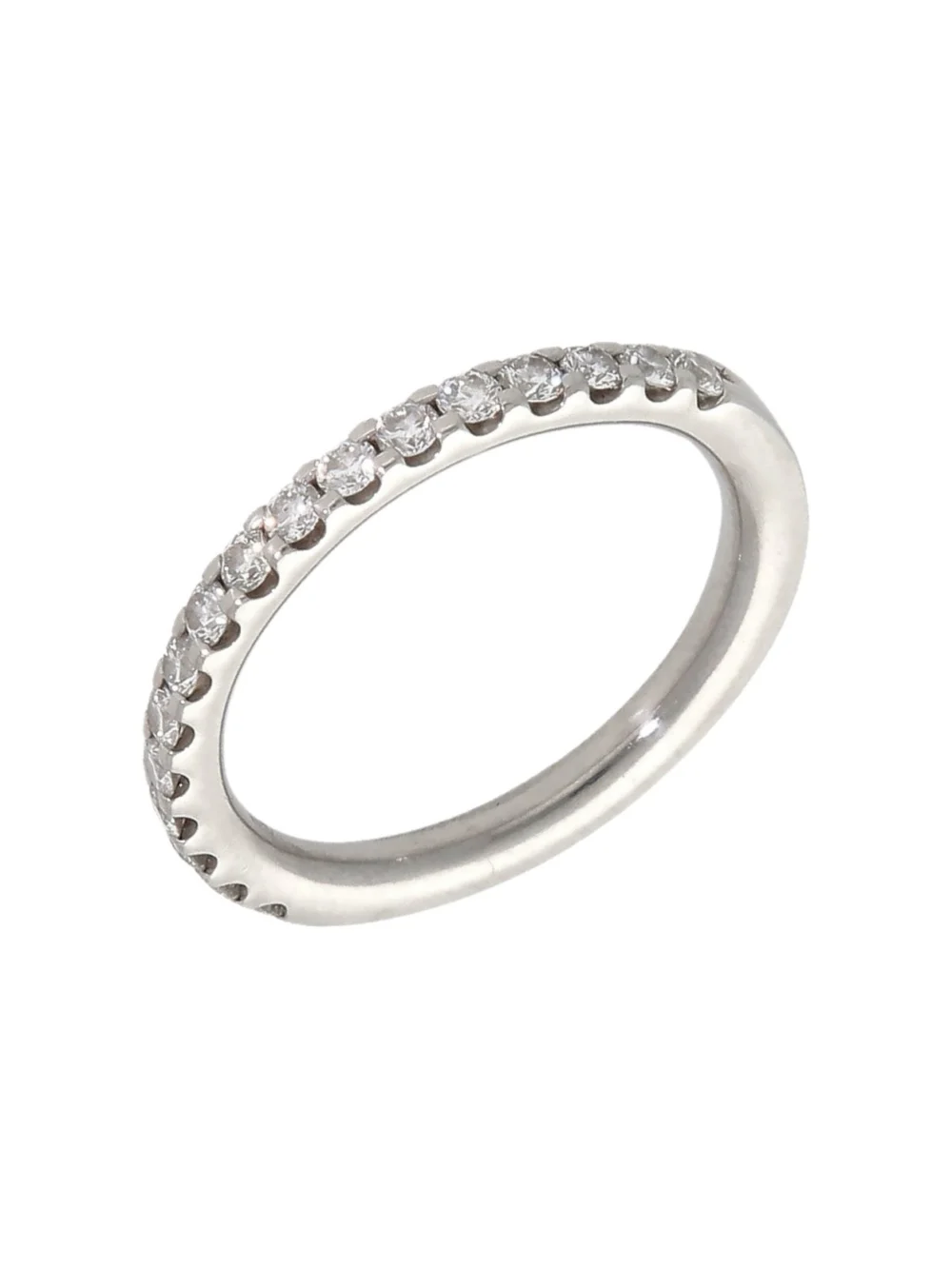 William May Platinum 1.30ct Diamond Halo Bridal Ring Set, view 6