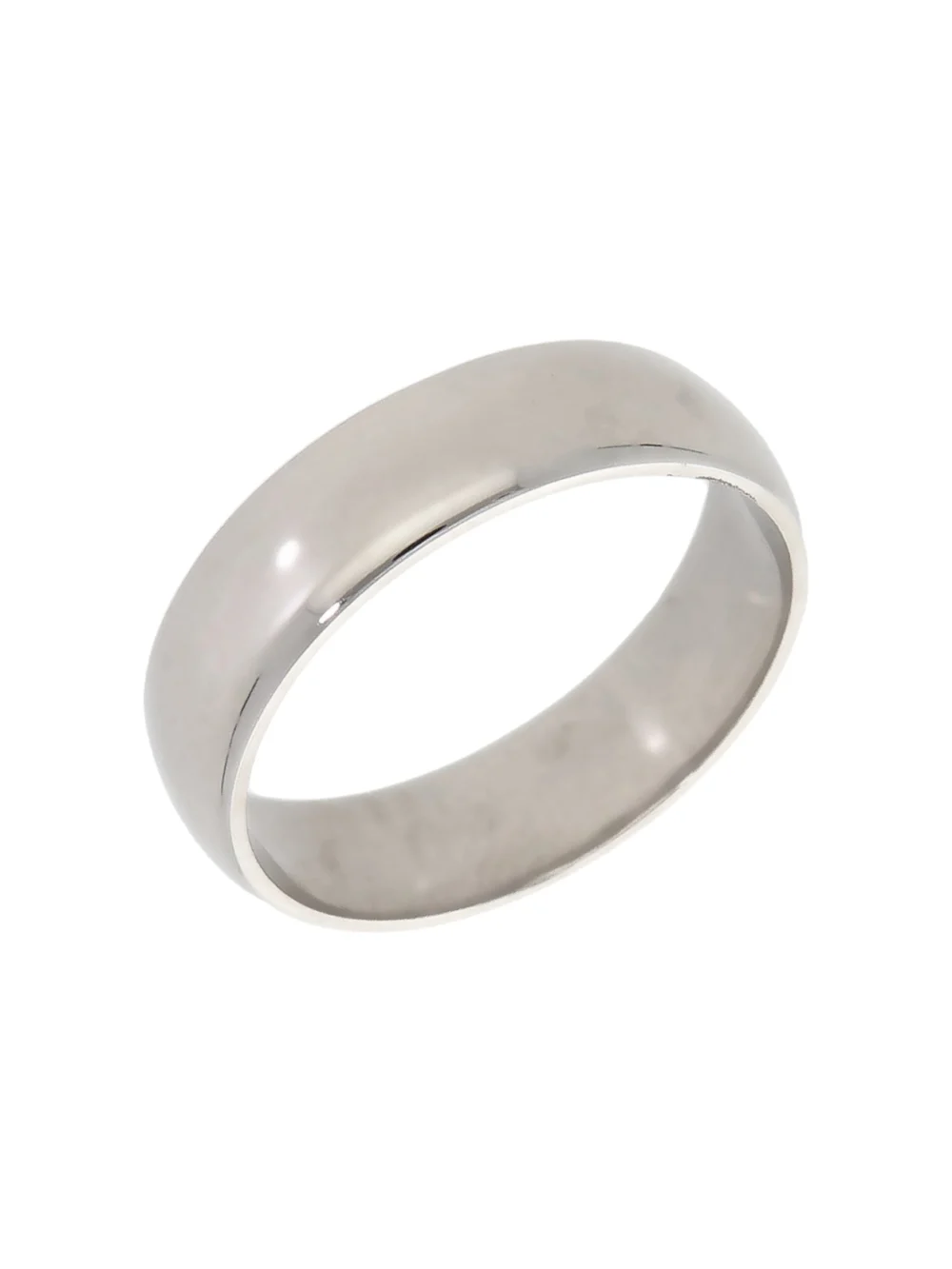 William May Platinum 5mm Wedding Band Ring