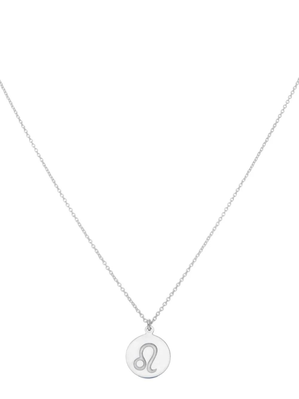 William May Silver Leo Horoscope Pendant & Chain, view 3