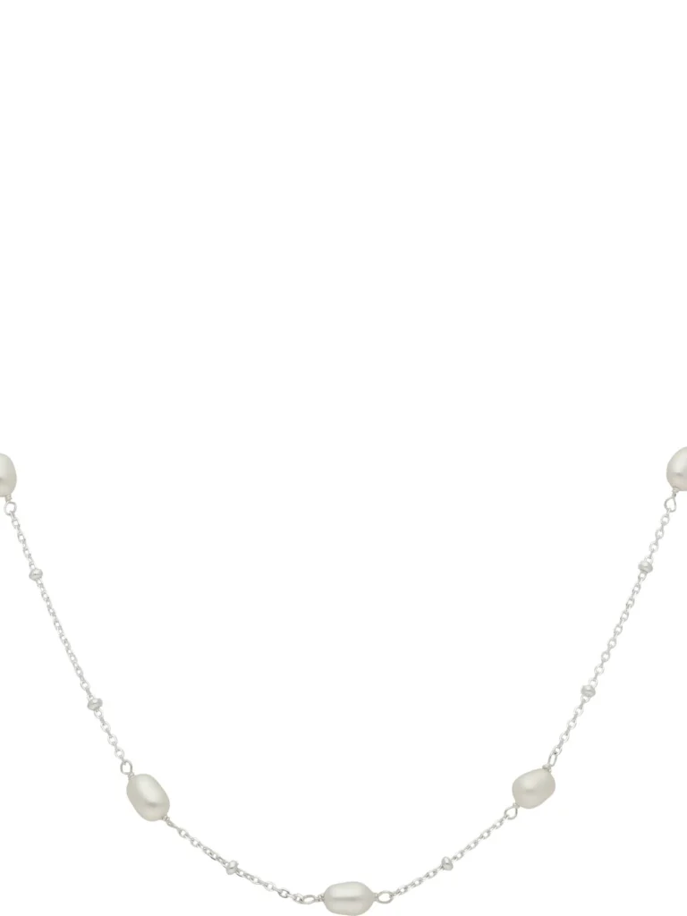William May Sterling Silver 16-18" Freshwater Cultured Pearl Necklace