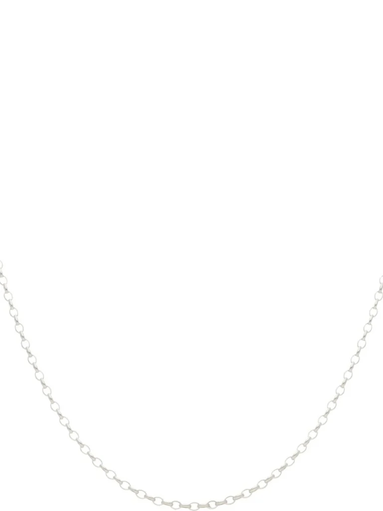 William May Sterling Silver 16 Inch Belcher Link Chain Necklace