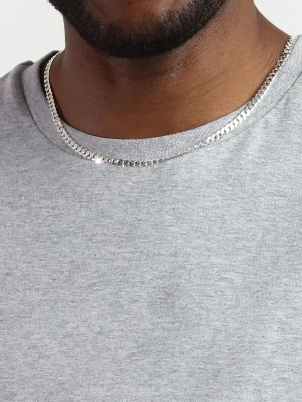 William May Sterling Silver 20" Curb Link Chain Necklace, view 2
