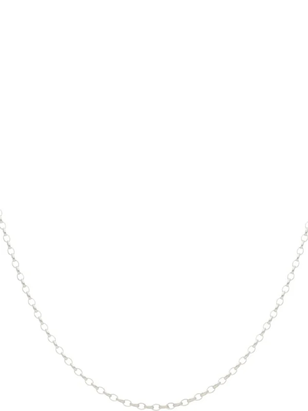 William May Sterling Silver 20 Inch Belcher Link Chain Necklace
