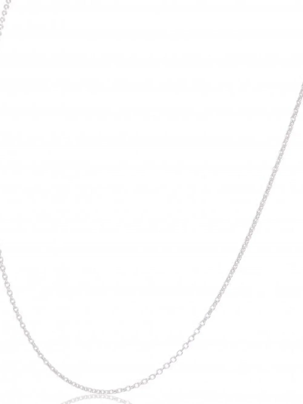 William May Sterling Silver 24 Inch Rolo Link Belcher Style Necklace