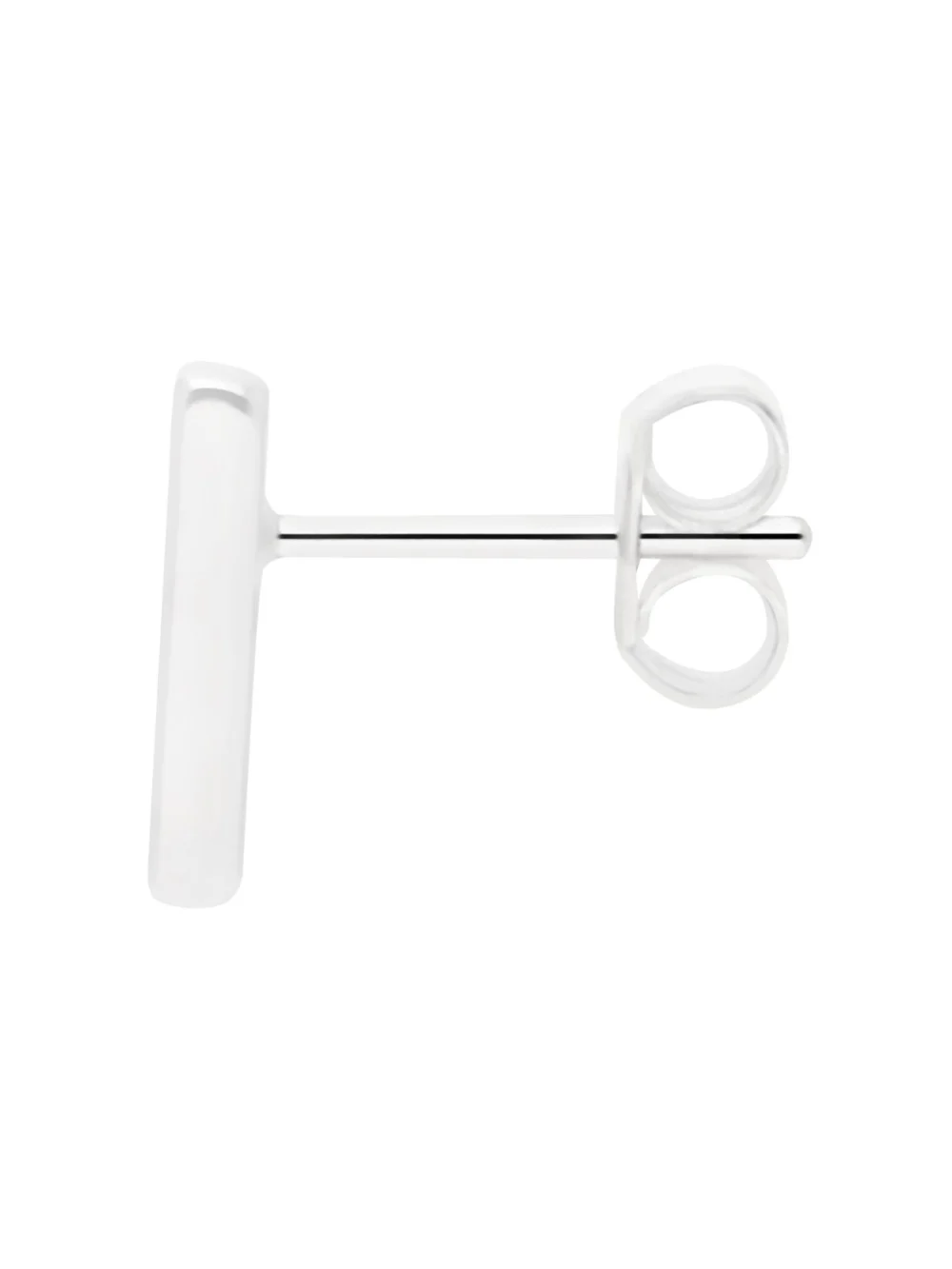William May Sterling Silver Bar Stud Earrings, view 2