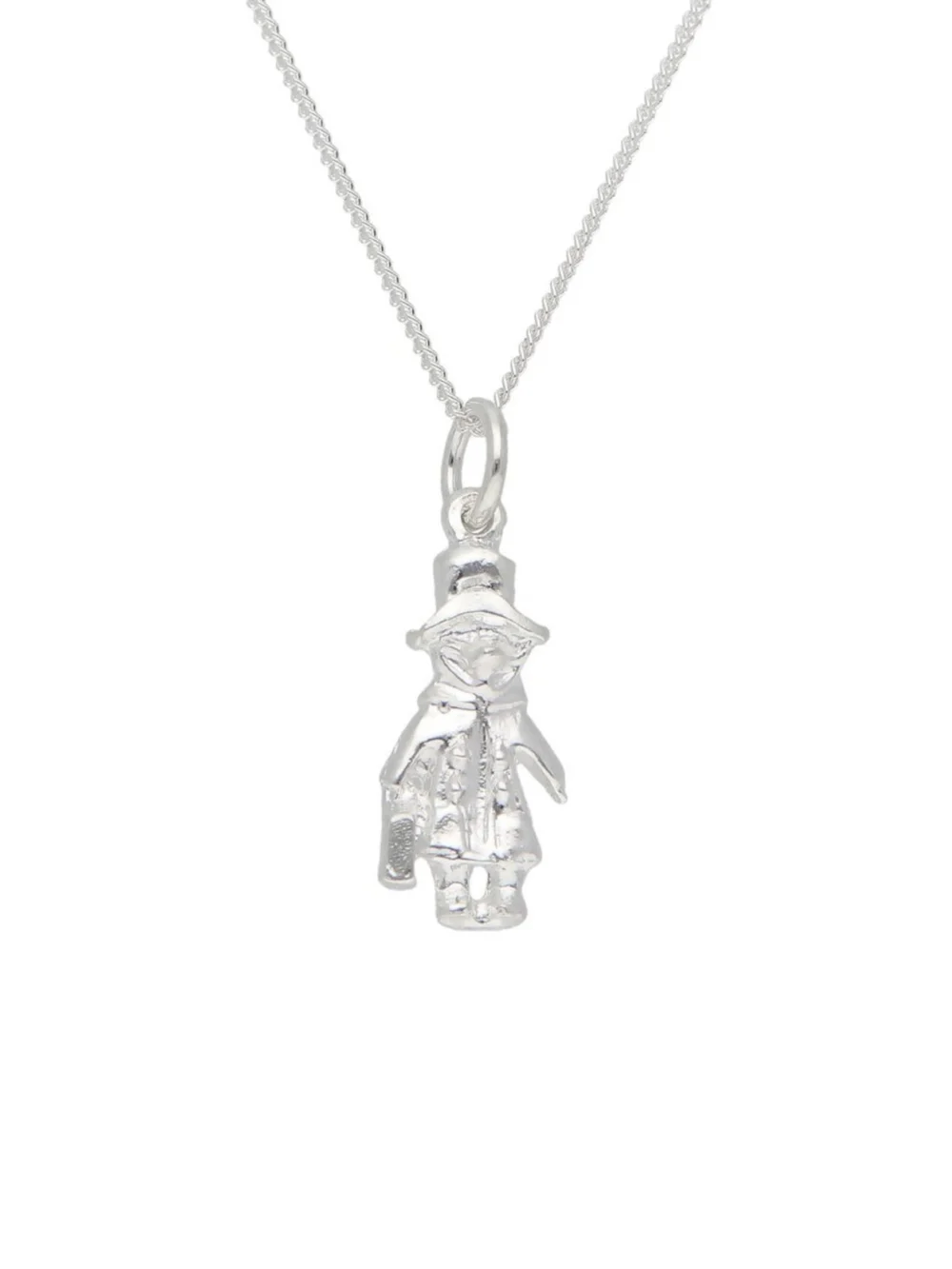 William May Sterling Silver Bear Pendant & 14" Chain Necklace, view 2