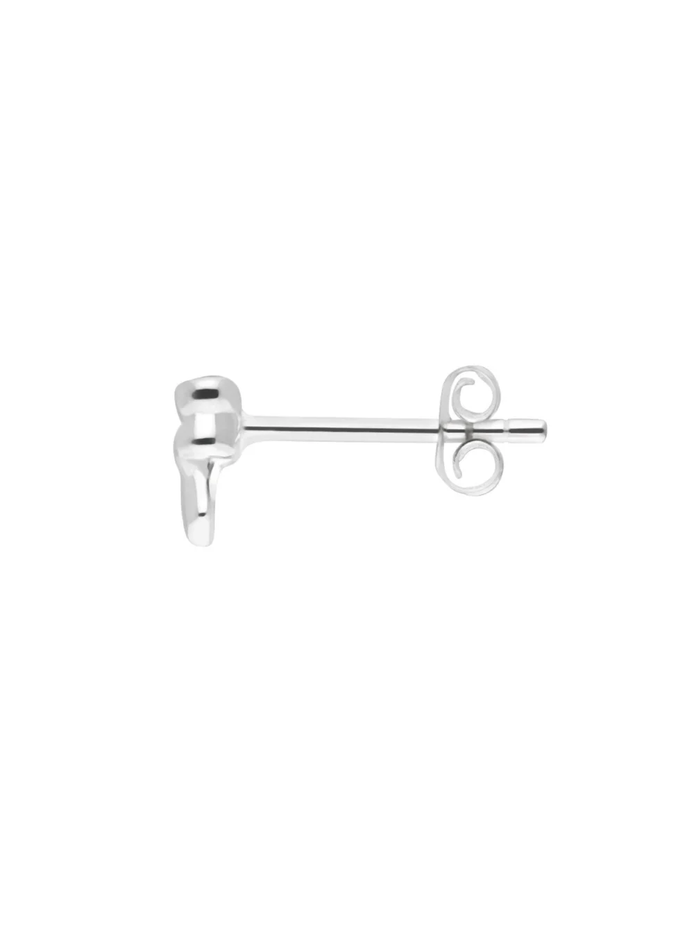 William May Sterling Silver Bow Stud Earrings, view 2