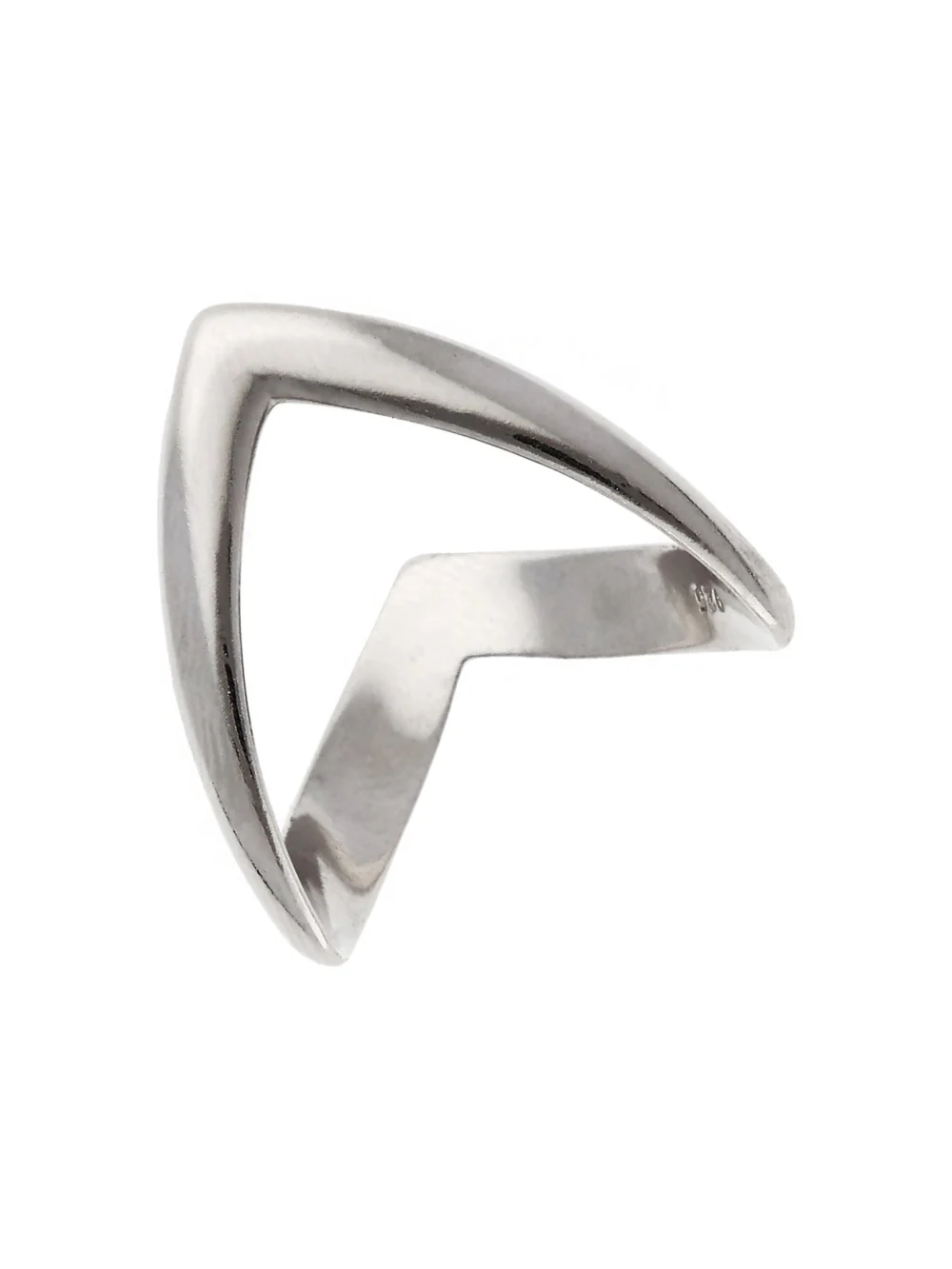 William May Sterling Silver Double Wishbone Ring