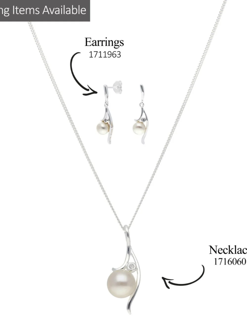 William May Sterling Silver Freshwater Cultured Pearl & 18" Necklace, view 3