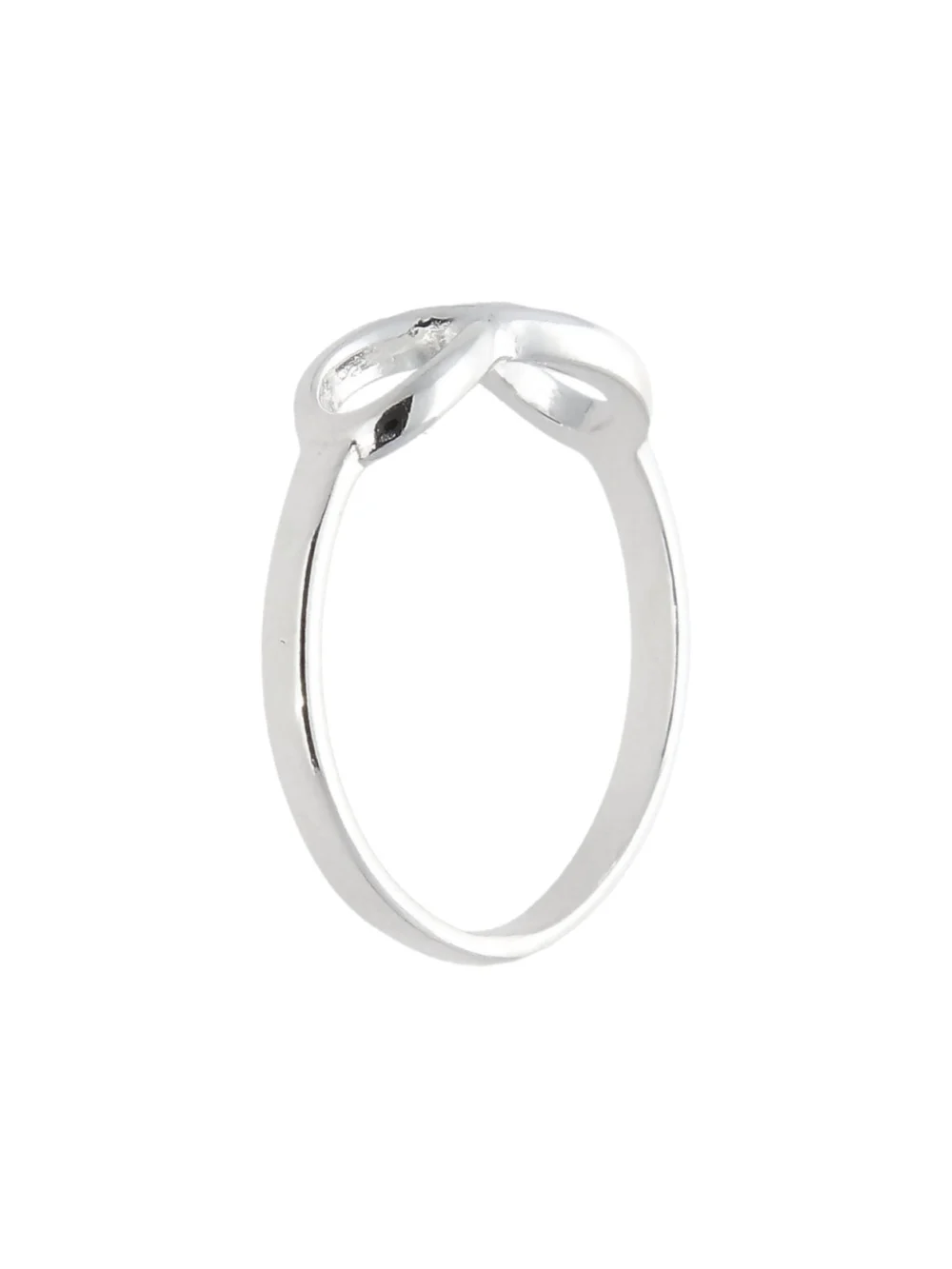 William May Sterling Silver Infinity Symbol Ring, view 2