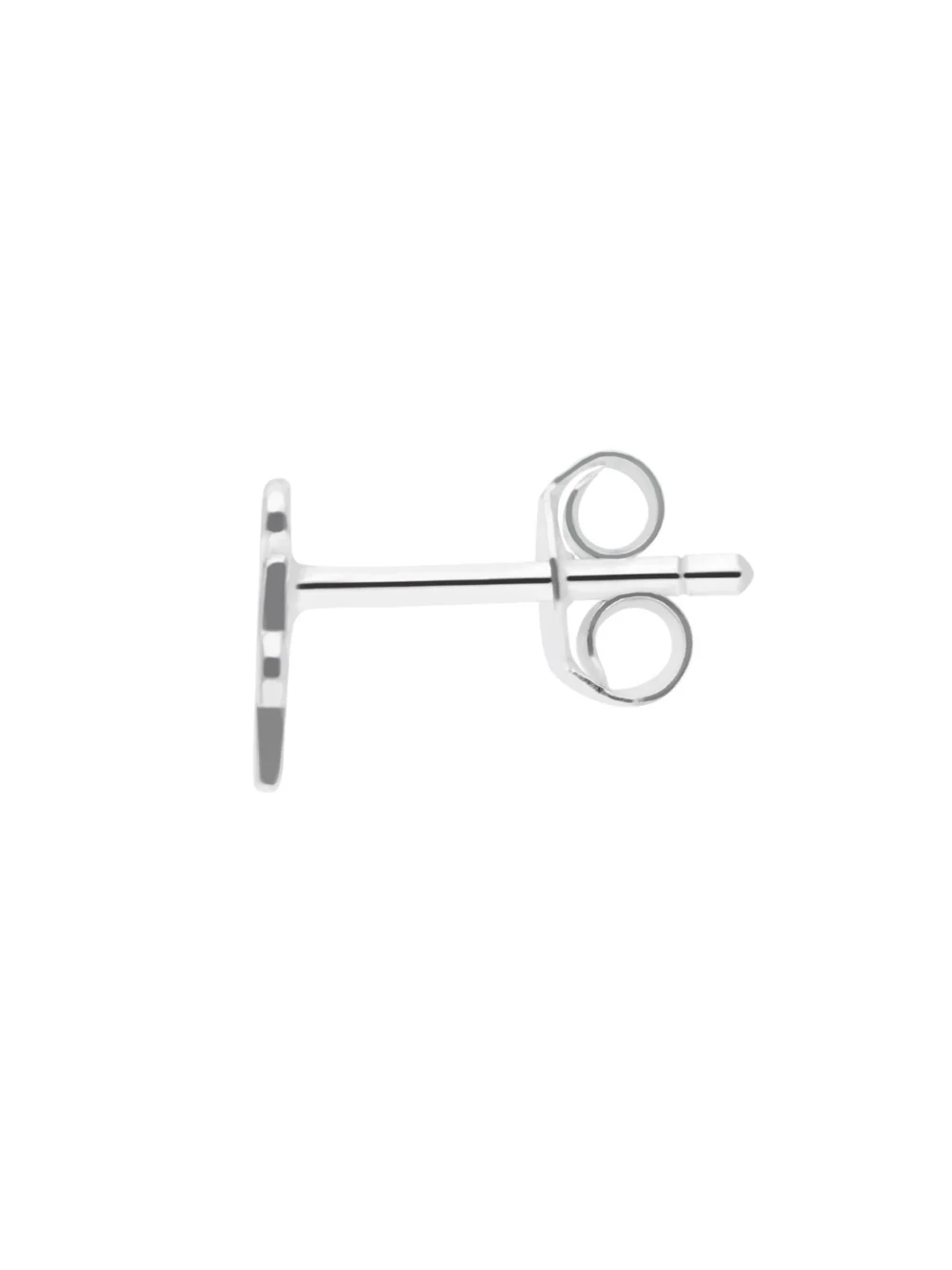 William May Sterling Silver Jigsaw Puzzle Pieces Stud Earrings, view 3