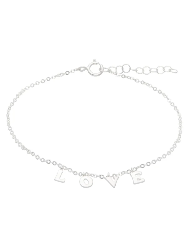 William May Sterling Silver Love Bracelet