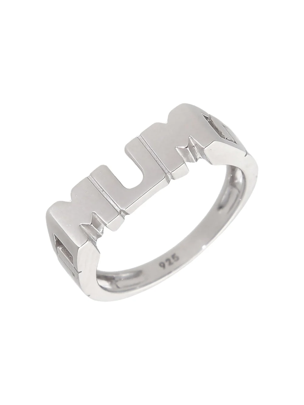 William May Sterling Silver Mum Ring