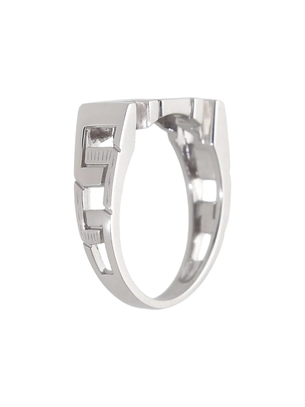 William May Sterling Silver Mum Ring, view 2