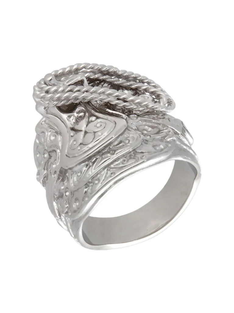 William May Sterling Silver Saddle Ring