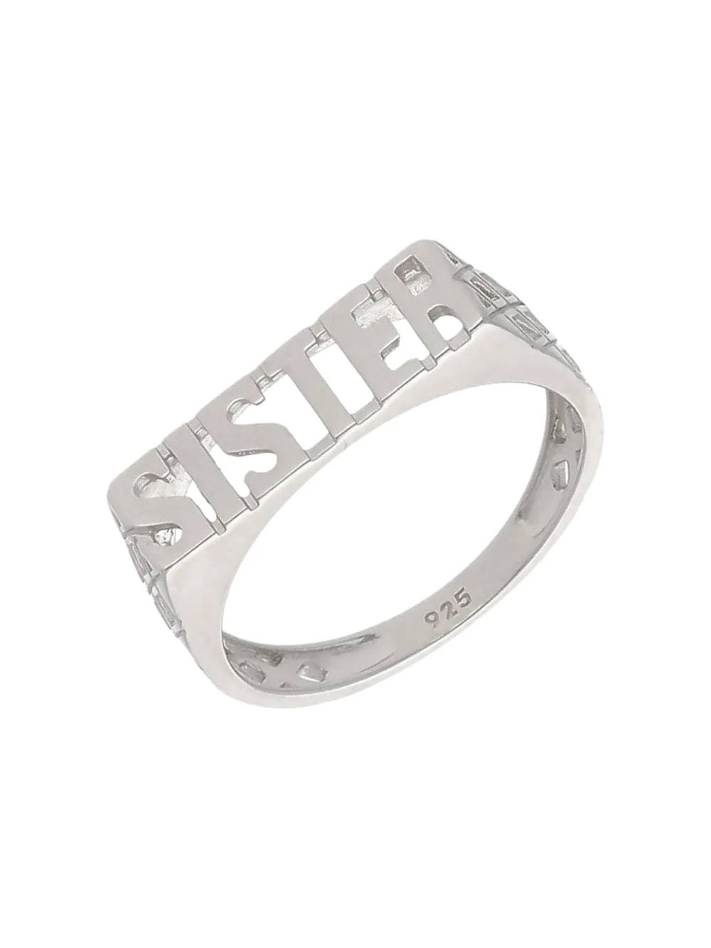 William May Sterling Silver Sister Ring
