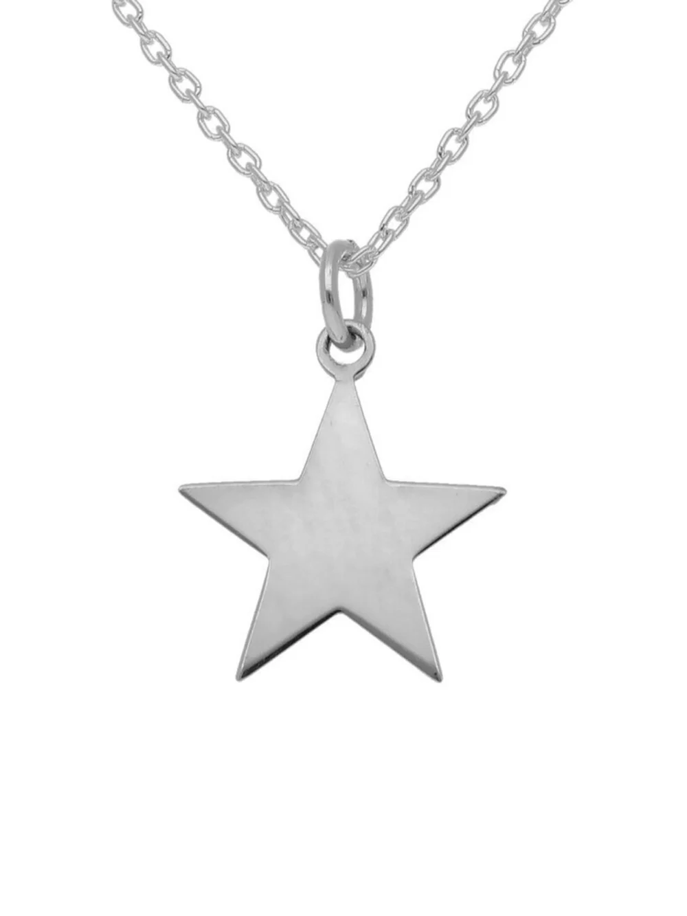 William May Sterling Silver Star Pendant & 18" Necklace, view 2