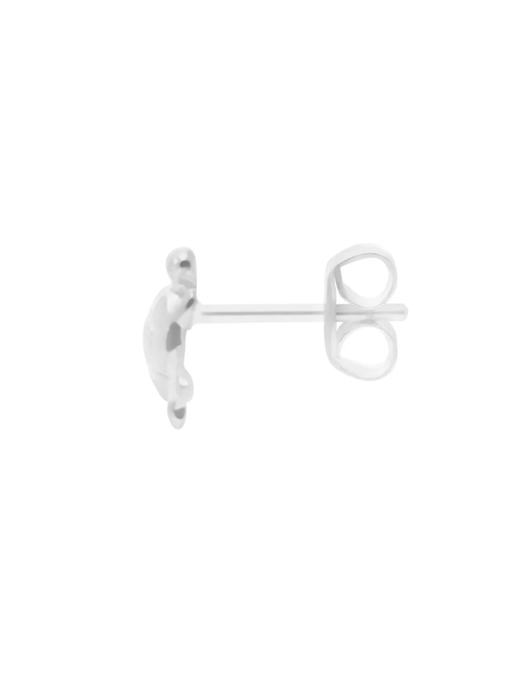 William May Sterling Silver Turtle Stud Earrings, view 2