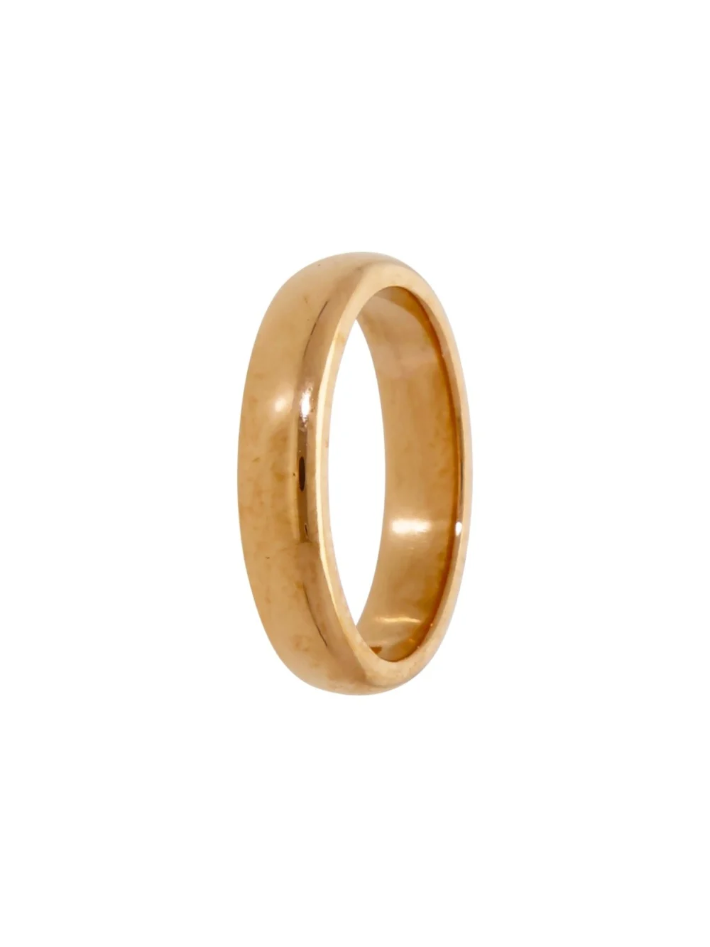 William May Vintage 1928 22ct Gold 4mm Wedding Ring, view 3