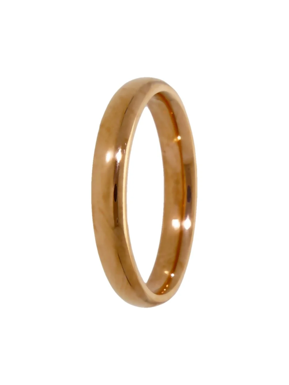 William May Vintage 1929 22ct Gold 3mm Wedding Ring, view 3