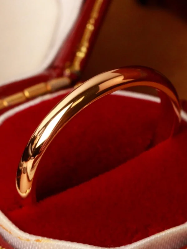 William May Vintage 1939 22ct Gold 2mm Wedding Ring