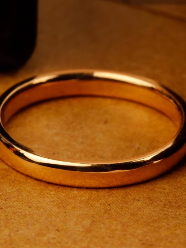 William May Vintage 1943 22ct Gold 3mm Wedding Ring