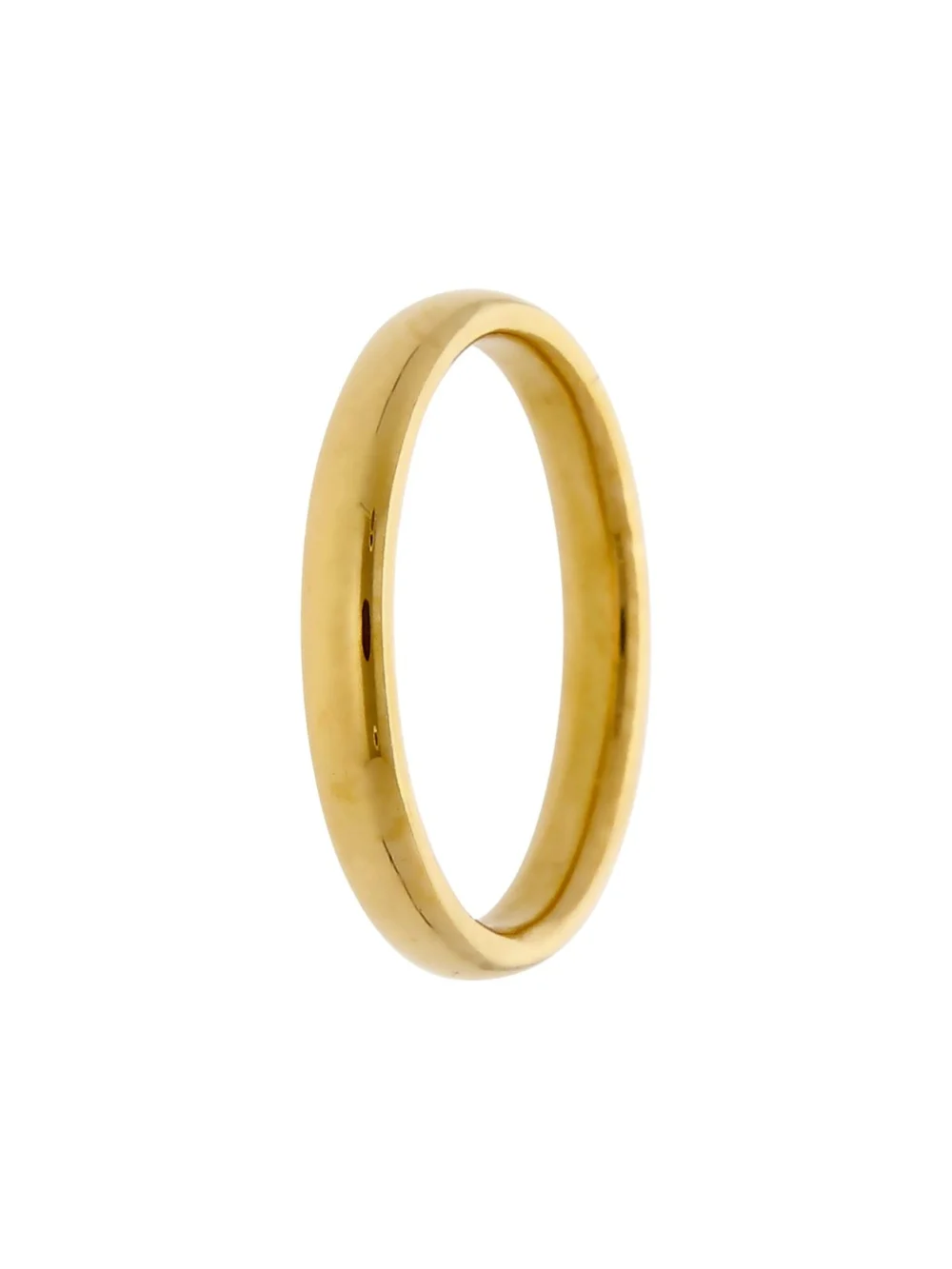 William May Vintage 1943 22ct Gold 3mm Wedding Ring, view 3