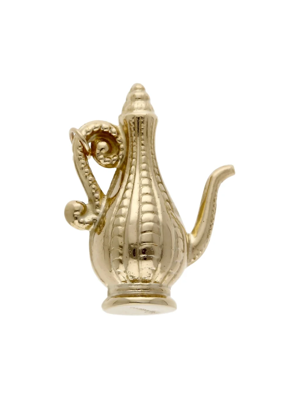 William May Vintage 1963 9ct Gold Coffee Pot Charm, view 2