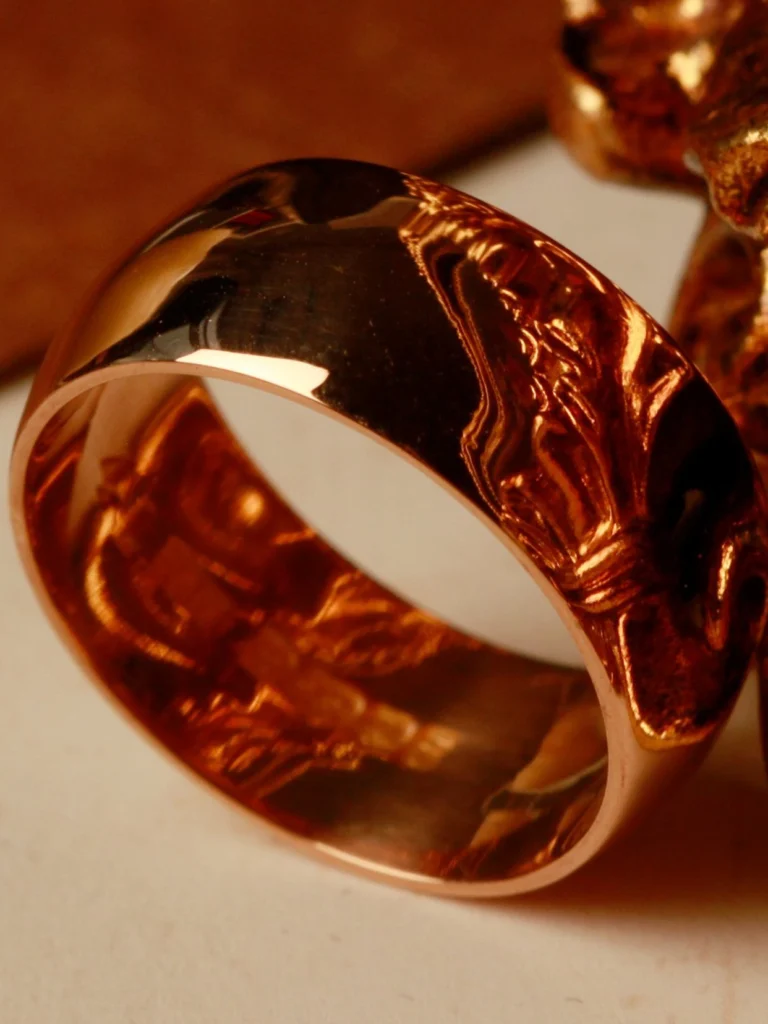 William May Vintage 1968 22ct Gold 8mm Wedding Ring