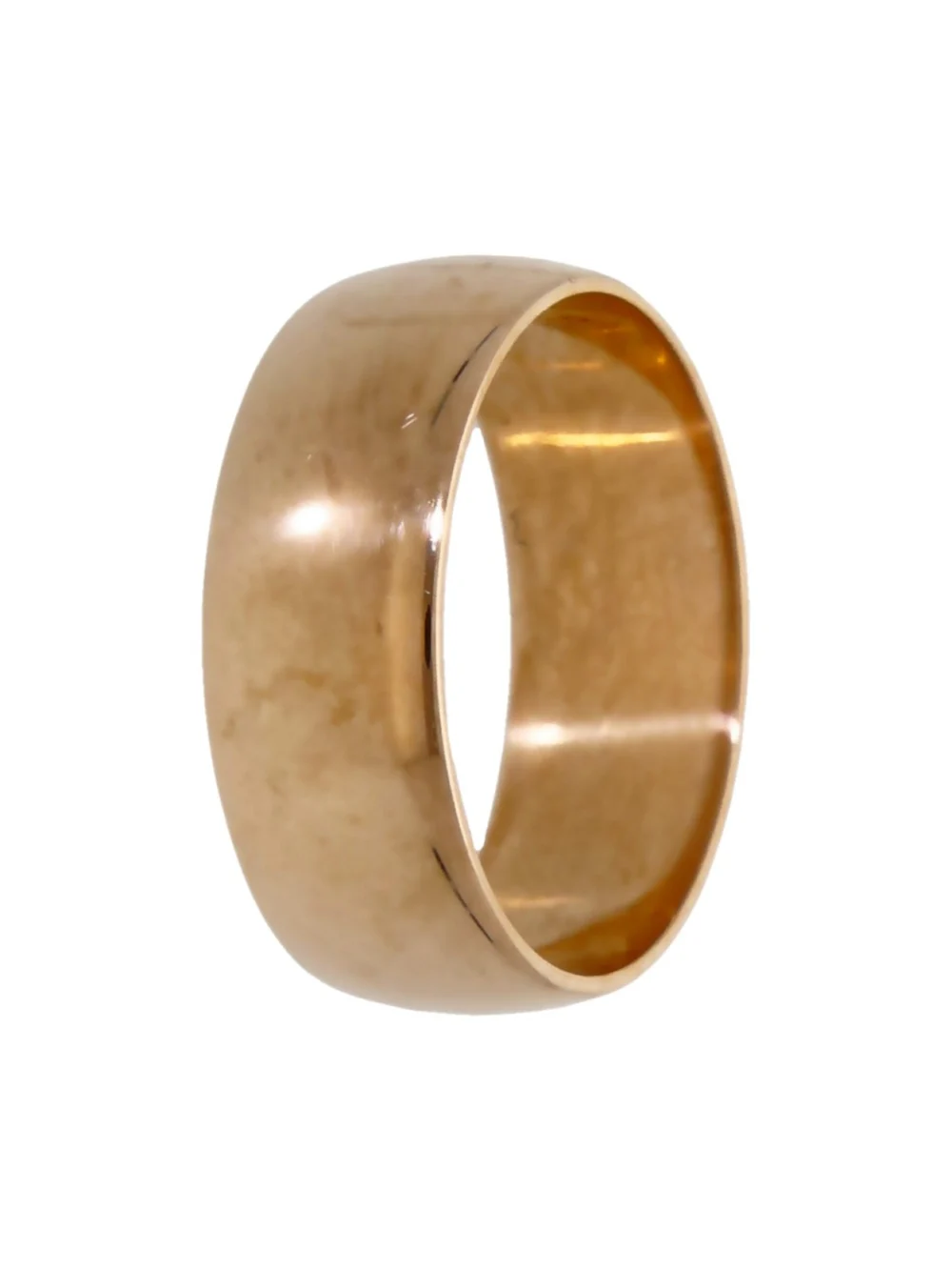 William May Vintage 1968 9ct Gold 7mm Wedding Ring, view 3