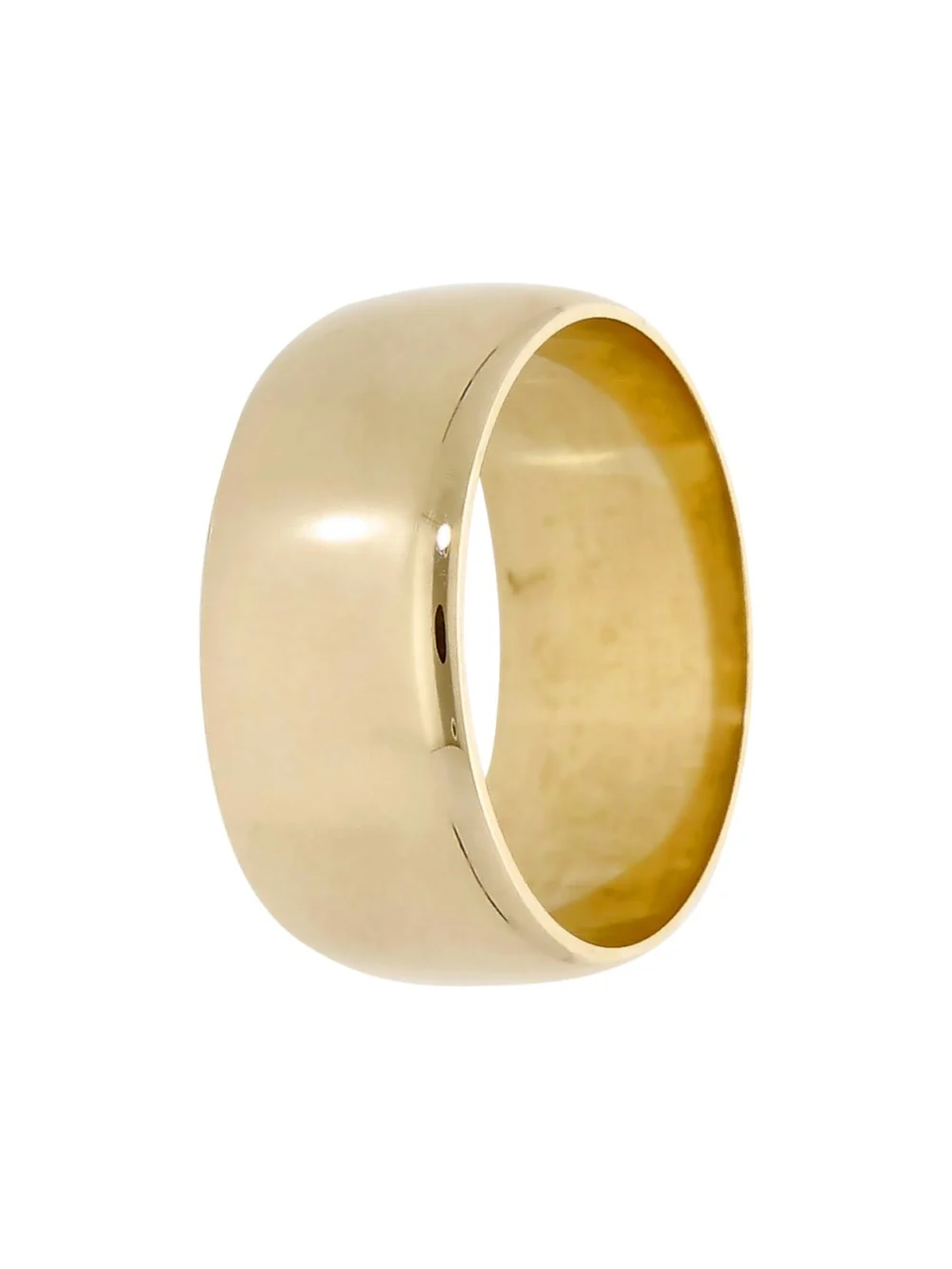 William May Vintage 1969 9ct Yellow Gold 8mm Wedding Ring, view 3